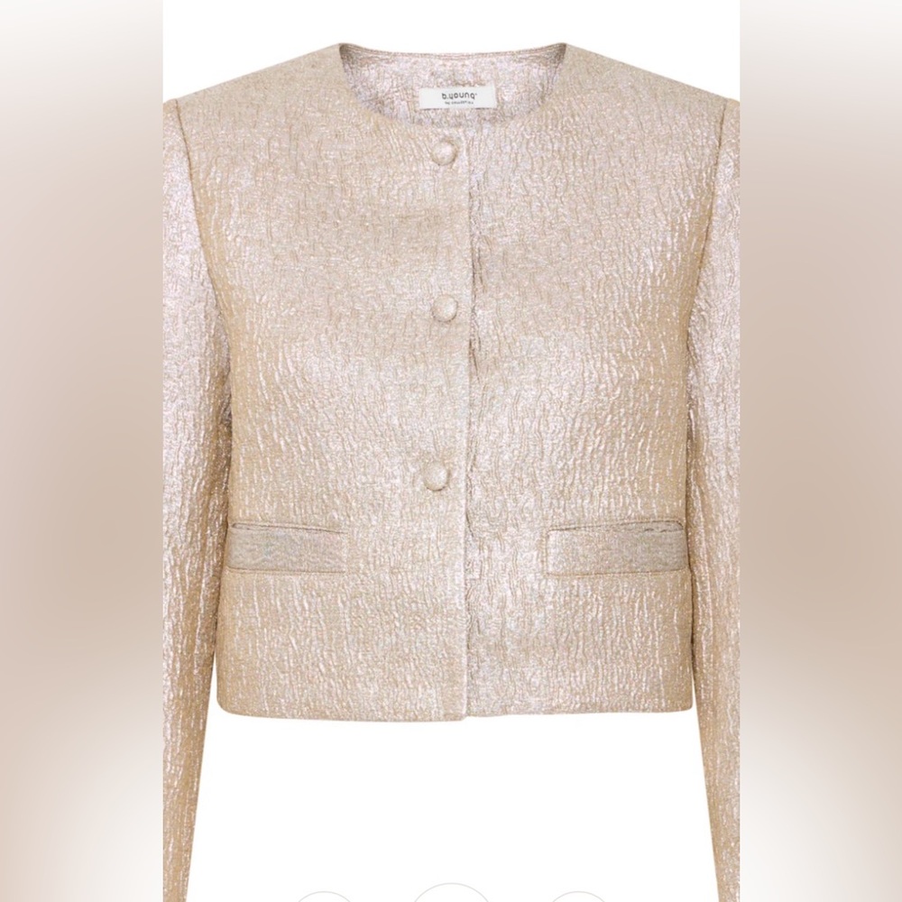 🆕B.YOUNG 💛Effa Gilded jacket - Picture 8 of 11